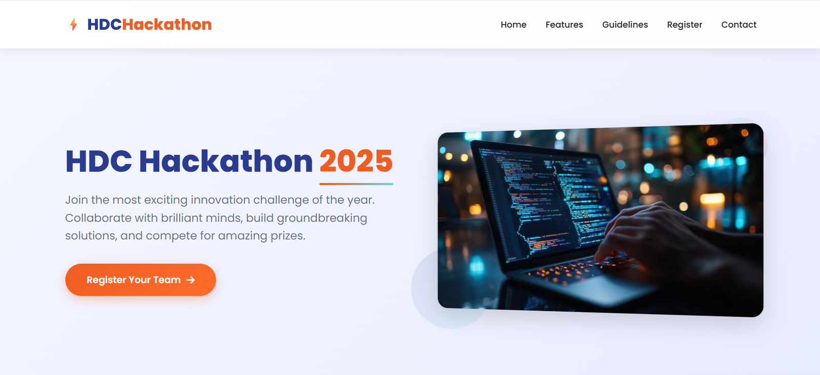 Hackathon Website Project
